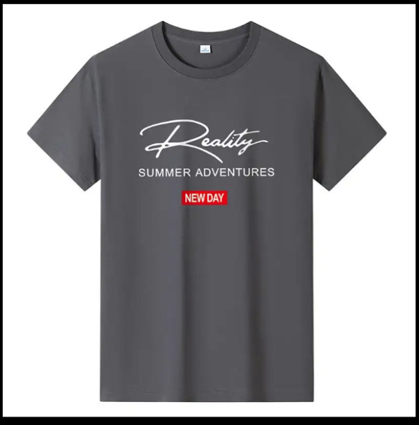 Cotton Short-sleeved Boys Tee - Image 2